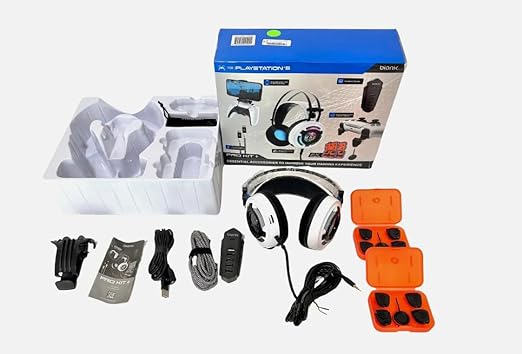 Bionik Pro Kit+ For PS5 PlayStation 5 With 2x Quickshot Pro - 1755635 New