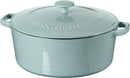 Cuisinart Casserole Cast Iron 7 quart CI670-30LBW - Teal/Light Blue - Like New