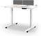 SuperHandy Electric Standing Desk - 48"x30" in Pristine White - 3 Memory Presets
