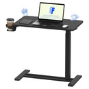 FLEXISPOT Medical Adjustable Overbed Bedside Table with Wheels - Scratch & Dent
