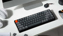 Keychron K6W2 RGB Hot swappable Wireless Mechanical Keyboard Blue Switches Black - Brand New