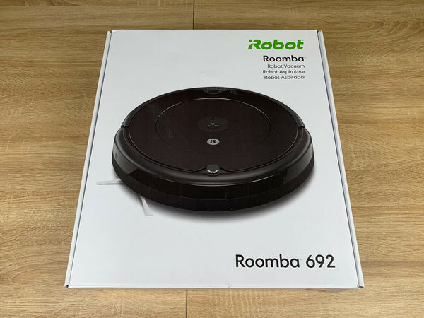 iRobot Roomba 692 Robot Vacuum-Wi-Fi Connectivity Charcoal Grey - Scratch & Dent