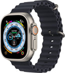 Apple Watch Band Ocean Band 49mm One Size MQEE3AM/A - Midnight - Like New