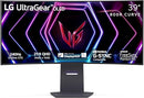 LG 39GS95QE ULTRAGEAR OLED CURVED GAMING MONITOR 39-INCH WQHD 240HZ OLED - BLACK - Like New