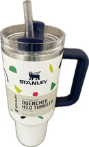 STANLEY 40 OZ STATE STAINLESS STEEL TRAVEL ABSTRACT GEO TUMBLER - N/A - Like New