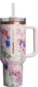 STANLEY X CALIA 40OZ FLOWSTATE QUENCHER H2.0 TUMBLER OLIVE EDEN LIMITED EDITION - Like New
