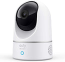 EUFY Security 2K E220 indoor cam Pan & Tilt plug-in camera - WHITE - Like New