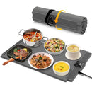 PURECHO SILICONE ELECTRIC WARMING TRAY FOR FOOD FOLDABLE ROLL UP FOOD WARMERS - Like New