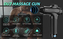 DDVWU DU7 Handheld Electric Massage Gun - Black Like New
