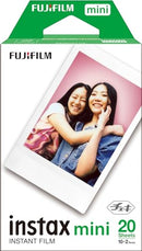 FUJIFILM INSTAX MINI JP 2 FILM FOR INSTAX INSTANT CAMERA PACK OF 20 - WHITE - Brand New