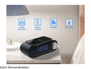 Rosewill Digital Alarm Clock with Wireless Smartphone Charging Dock, Compatible