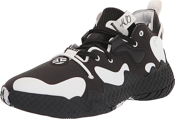 GV8704 Adidas Unisex-Adult Harden Vol. 6 Basketball Shoe Black/White M5 W6 Like New