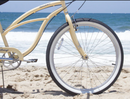 Firmstrong Urban Lady 7 Gear Speed Women's 26 Inch Beach Cruiser Bike - Vanilla Like New