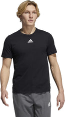EK0174 Adidas Men's Amplifier Regular Fit Cotton T-Shirt Black 2XL - Like New