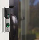 Slim Line Doorbell Camera Satin Nickel ADC-VDB105 Silver - Like New