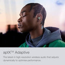 Bowers & Wilkins PI6 Wireless Earbuds aptX Adaptive 12mm Drivers - Cloud Grey - Like New
