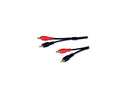 Comprehensive 2PP-2PP-10ST 10 ft. Stereo Gold RCA Audio Cable Male to Male