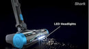 Shark Pro Lightweight Cordless Vacuum PowerFins Self-Cleaning IZ531H - Blue - Like New