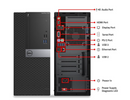 DELL OptiPlex 5050 Tower I7-6700 8GB RAM 256GB RAM - BLACK - Like New