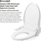 Brondell Swash Electronic Bidet Toilet Seat LT89 Fits Elongated Toilets - White Like New