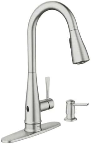 Moen Birchfield Single-Handle Pull-Down Sprayer Faucet - Spot Resist Stainless Like New