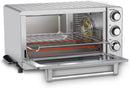 Cuisinart TOB-60N2 Convection Toaster Oven Broiler, 1800W - Stainless Steel - Like New