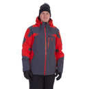 221026 SPYDER MEN'S STANDARD LEADER JACKET, EBONY, LARGE - Brand New