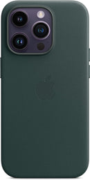 Apple iPhone 14 Pro Leather Case with MagSafe A2098 - Forest Green - Like New
