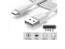 Awanta USB-A to USB-C 3ft Cable White USB 2.0 - Like New