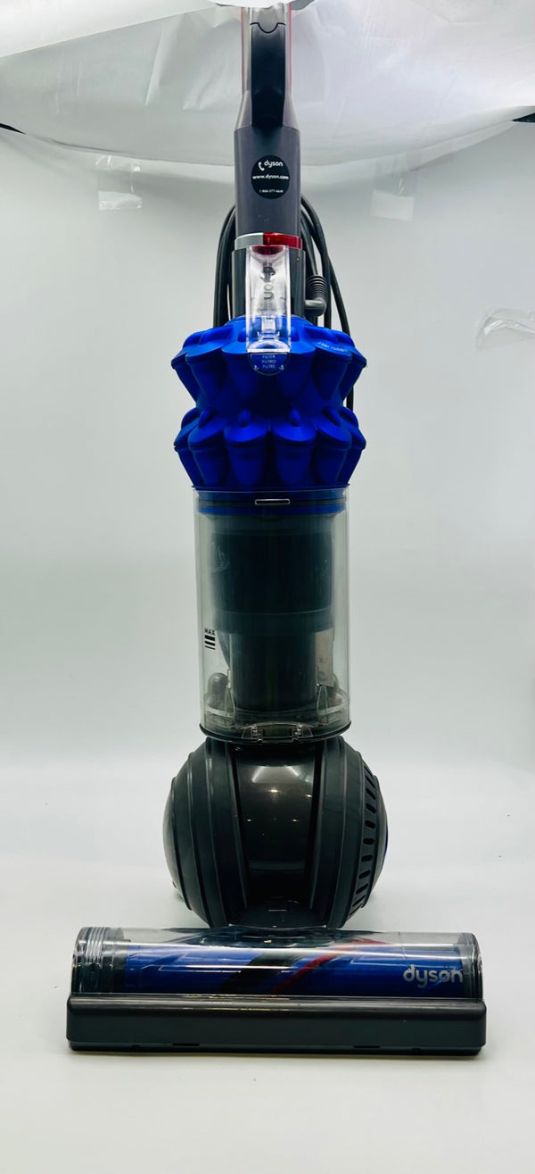 Dyson DC50 Ball Compact Allergy Upright Vacuum 209456-02 Iron/Blue Like New