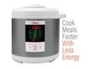 Rosewill RHPC-15001, Pressure Cooker, Non-Stick Pot/White