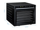 Rosewill Food Dehydrator Machine, 6-Tray Food Dehydrating Racks for Making