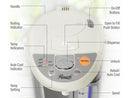 Rosewill RHTP-20002 | 4.8 Quarts Stainless Steel Hot Water Boiler and