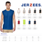 Jerzees 29SR Men's Sleeveless Shooter T-Shirt New