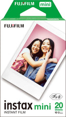 FUJIFILM INSTAX MINI JP 2 FILM FOR INSTAX INSTANT CAMERA PACK OF 20 - WHITE - Brand New