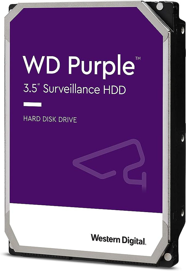 Western Digital 8TB WD Purple Surveillance Internal Hard Drive HDD 3.5" - BLACK Like New
