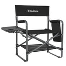 KINGCAMP FOLDING CAMPING CHAIR SIDE TABLE WITH POCKETS - Scratch & Dent