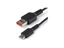 StarTech.com 3ft (1m) Secure Charging Cable - USB-A to USB-C Data Blocker