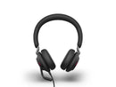 Jabra Evolve2 40 UC Wired Headphones, USB-A, Stereo, Black - Telework
