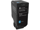 LEXMARK - BPD SUPPLIES 74C1HC0 CYAN TONER CARTRIDGE FOR CS725