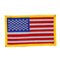 American Flag Tactical Patch AMFLGPCH - Patriotic Morale Patch USA Embroidered Hook-N-Loop Emblem