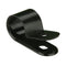 .25-Inch Cable Clamps for Cable Bundle Control 100 Count - Black Plastic