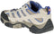 J06018 Merrell Women's Moab 2 Vent Hiking Shoe Aluminum/Marlin 8.5 Like New
