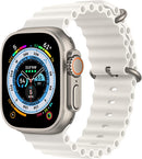 Apple Watch Band Ocean Band 49mm One Size MQE93AM/A - White - Like New