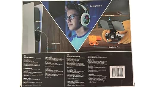 Bionik Pro Kit+ For PS5 PlayStation 5 With 2x Quickshot Pro - 1755635 New