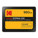 KODAK EKSSD960GX150K 960 GB INTERNAL X150 SOLID STATE DRIVE - 960GB - YELLOW - Like New