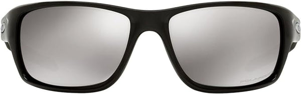 OAKLEY Canteen Sunglasses OO9225 0860 60mm Chrome Iridium/Polished Black Like New