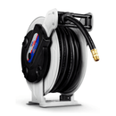 AlphaWorks Mountable Retractable Fuel Hose Reel - 3/4" x 65' Ft, 300 Max PSI, 1"