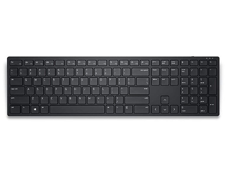 DELL KB3121WT WIRELESS KEYBOARD + RECEIVER (NO MOUSE) - BLACK - Like N