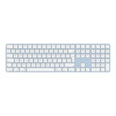 APPLE MAGIC KEYBOARD WITH TOUCH ID AND NUMERIC KEYPAD SILICON - BLUE - Like New
